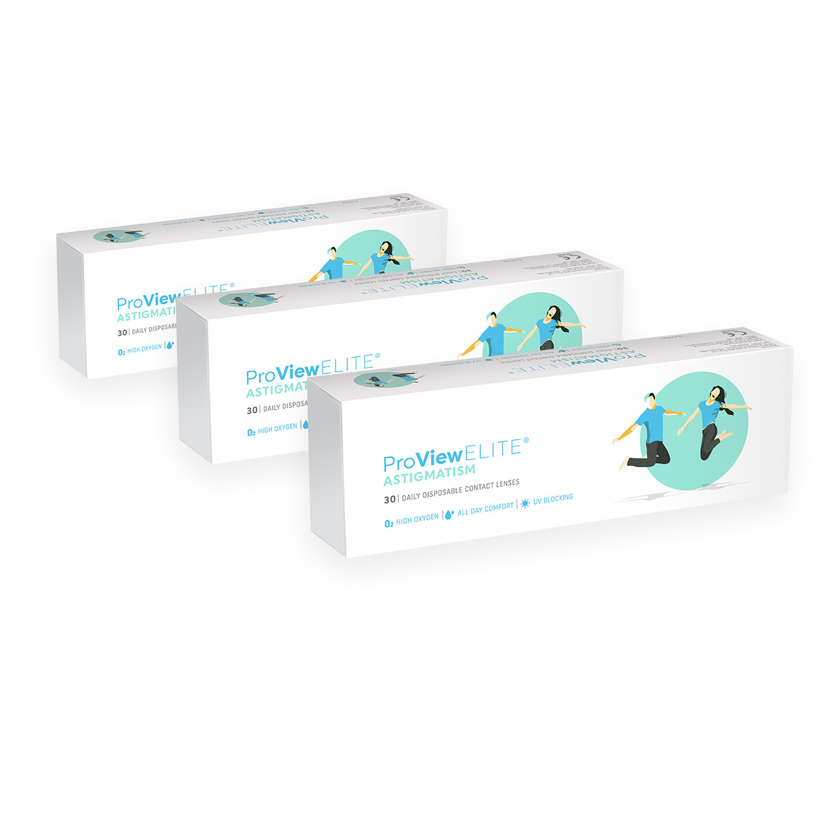 ProView ELITE ASTIGMATISM – Daily – 90 Lenses